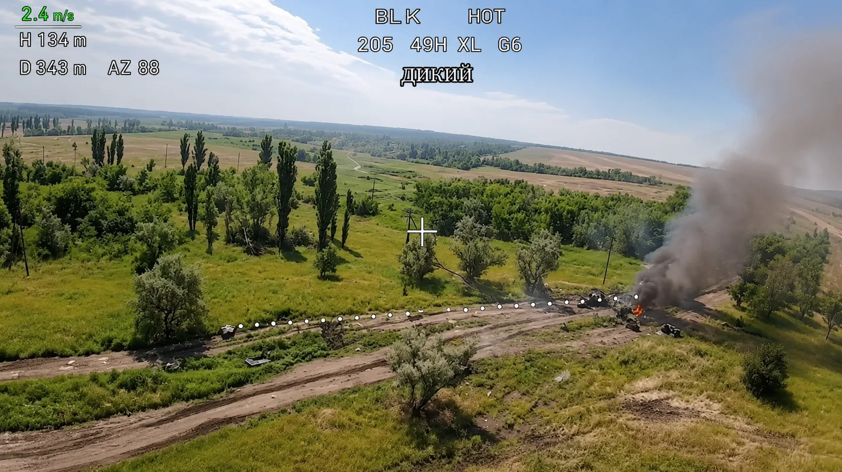 В украинском сегменте соцсети X (экс Twitter) всплыло любопытное видео с якобы разгромом колонны