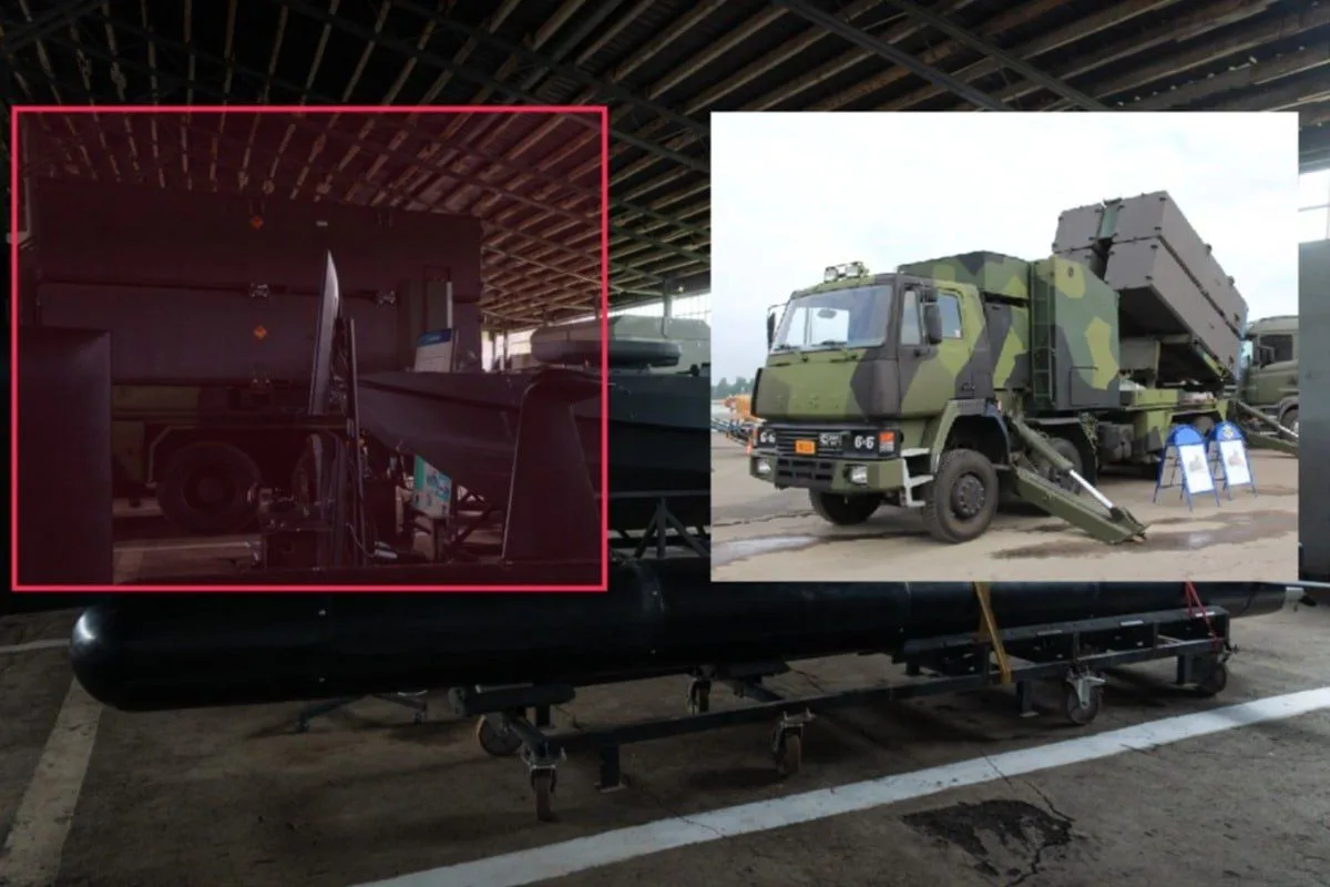 На вооружении ВМС Украины впервые засветился как норвежский береговой ракетный комплекс (БРК) с ракетами NSM (Naval Strike Missile), так и американский с ракетами Harpoon