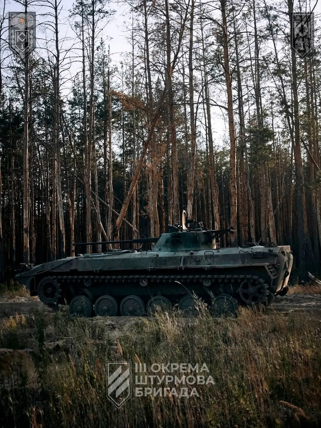 Эрзац-БМП, гибрид корпуса ПРП-3 и башни БМД-2, на вооружении 3-й штурмовой бригады ВСУ, июль 2026 года