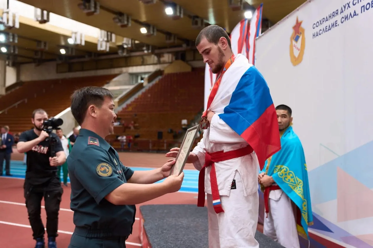 Сборная ВС РФ стала победителем чемпионата по армейскому рукопашному бою
