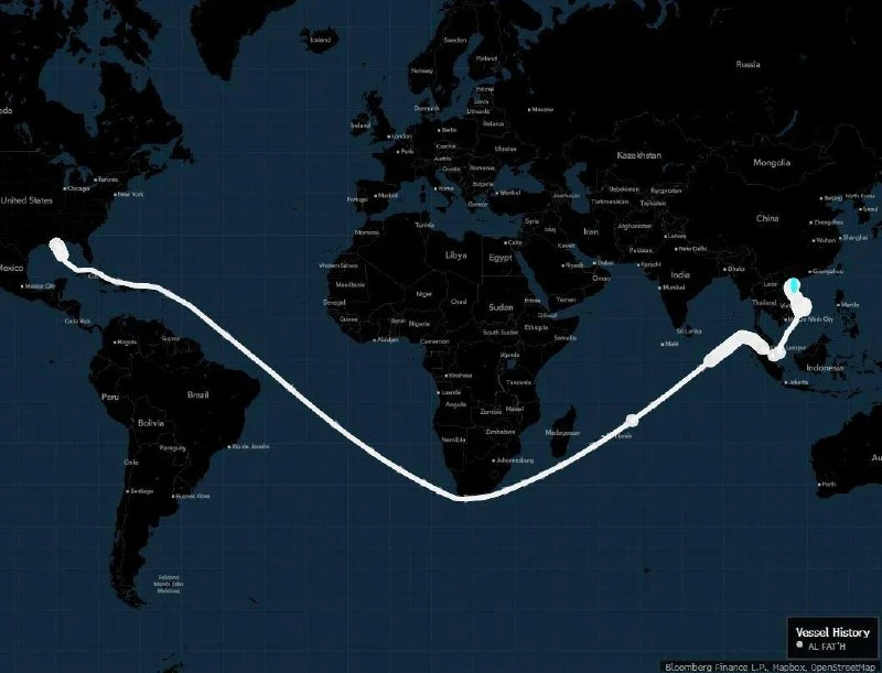 Китай впервые за год принял танкер с американским газом - война на Ближнем Востоке заставила Пекин искать новые поставки, - Bloomberg