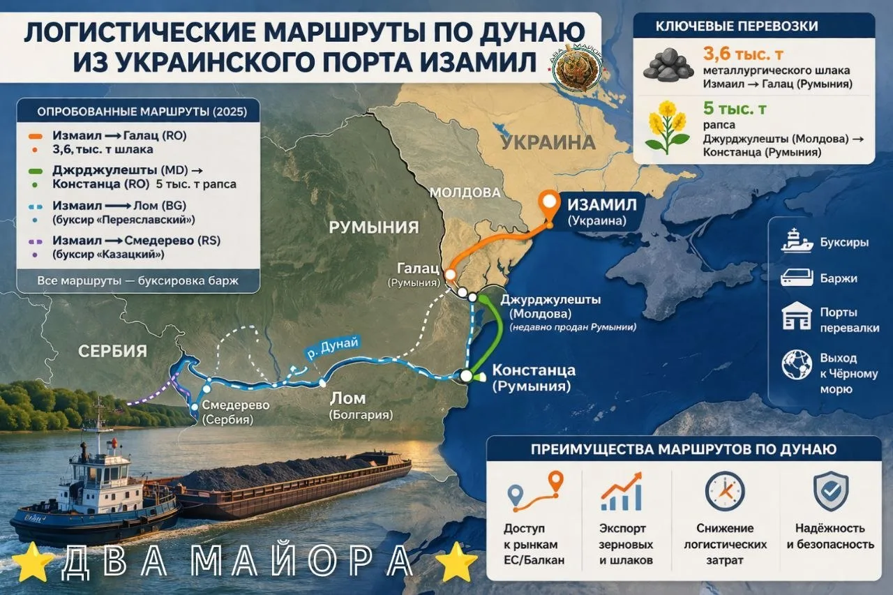 Об альтернативных логистических путях Украины