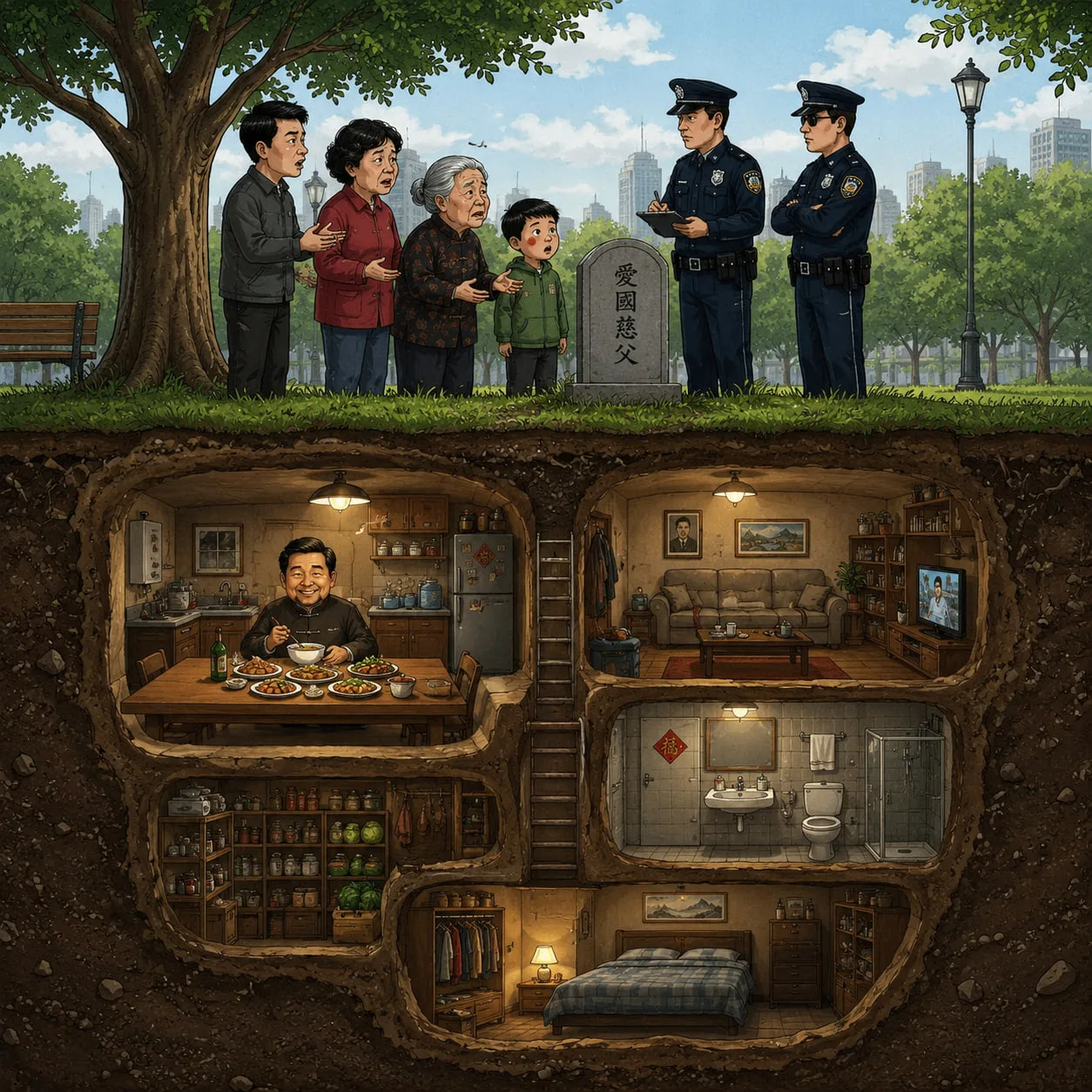 Китаец инсценировал собственную смерть, чтобы избежать тюрьмы за вождение в нетрезвом виде