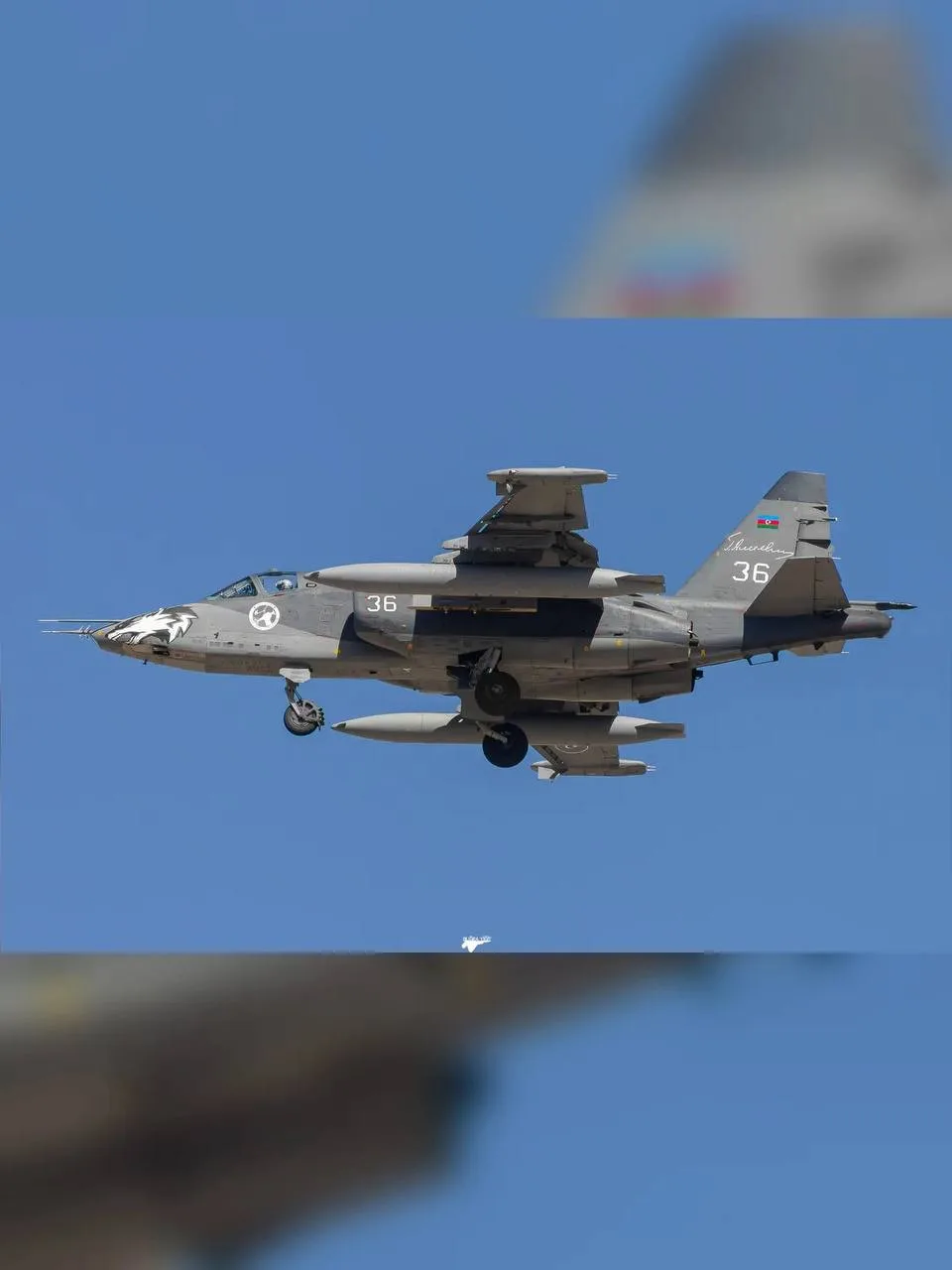 Штурмовики Су-25ML Laçin ВВС Азербайджана участвуют в учениях «Анатолийский орел 2026»