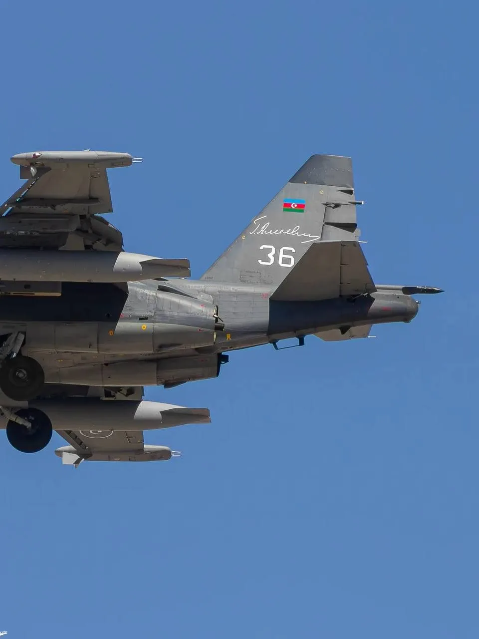 Штурмовики Су-25ML Laçin ВВС Азербайджана участвуют в учениях «Анатолийский орел 2026»