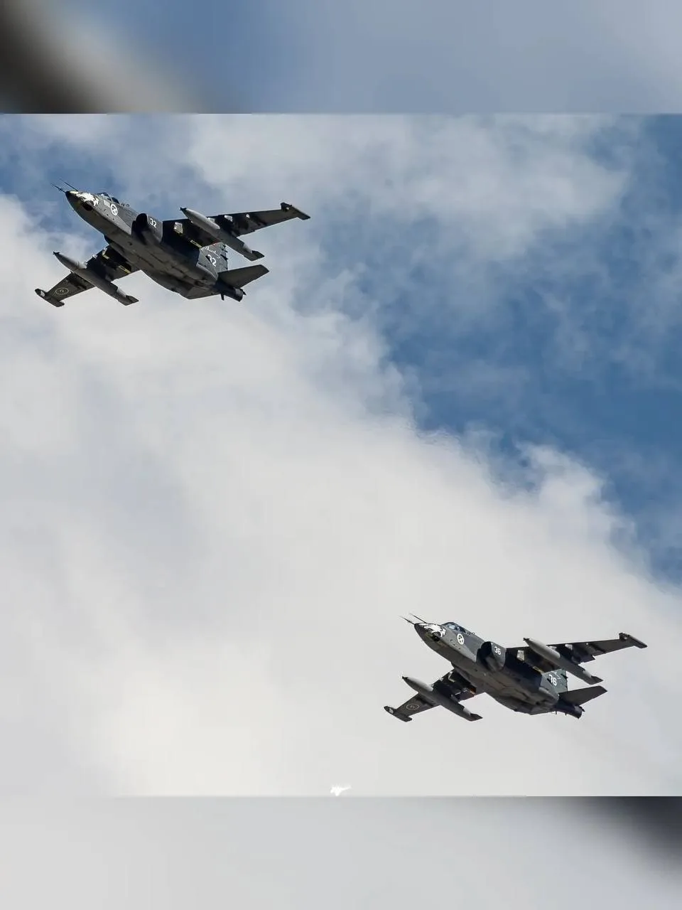 Штурмовики Су-25ML Laçin ВВС Азербайджана участвуют в учениях «Анатолийский орел 2026»
