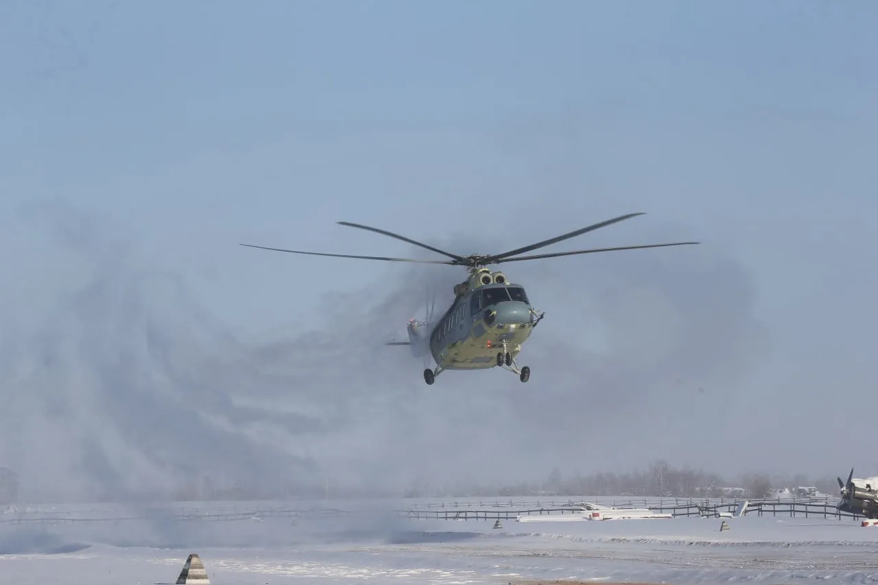 Вертолет Ми-171А3 получил разрешение на полеты в экстремальный мороз