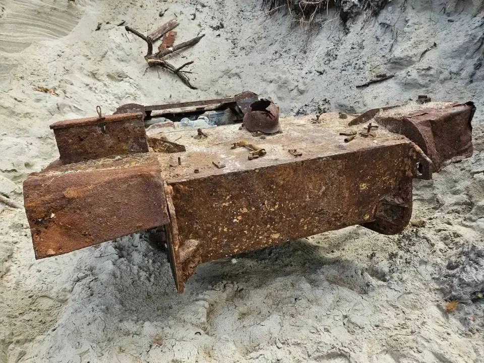 На Балтийской косе найден редчайший танк вермахта Pz.Kpfw II Ausf. L Luchs