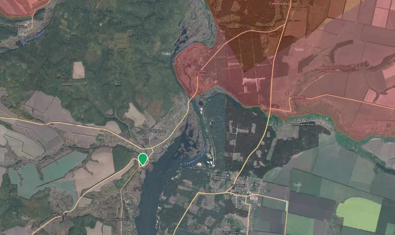 В районе н.п. Рубежное Харьковской области пилот FPV-дрона во время «свободной охоты» обнаружил очередной танк Т-64 ВСУ