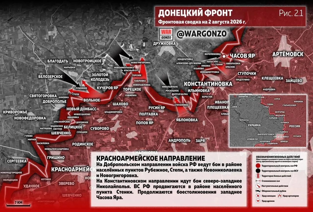 Варгонзо: Фронтовая сводка на утро 02.08.2026