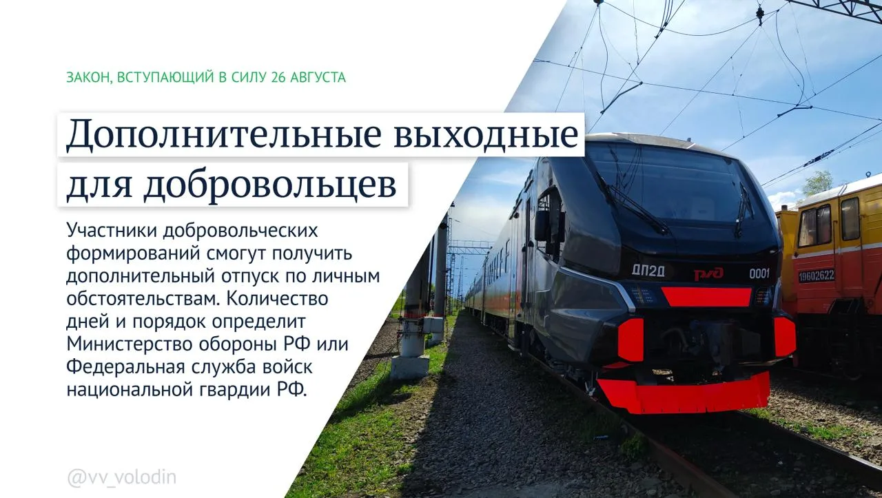 Законы и другие изменения, вступающие в силу в августе