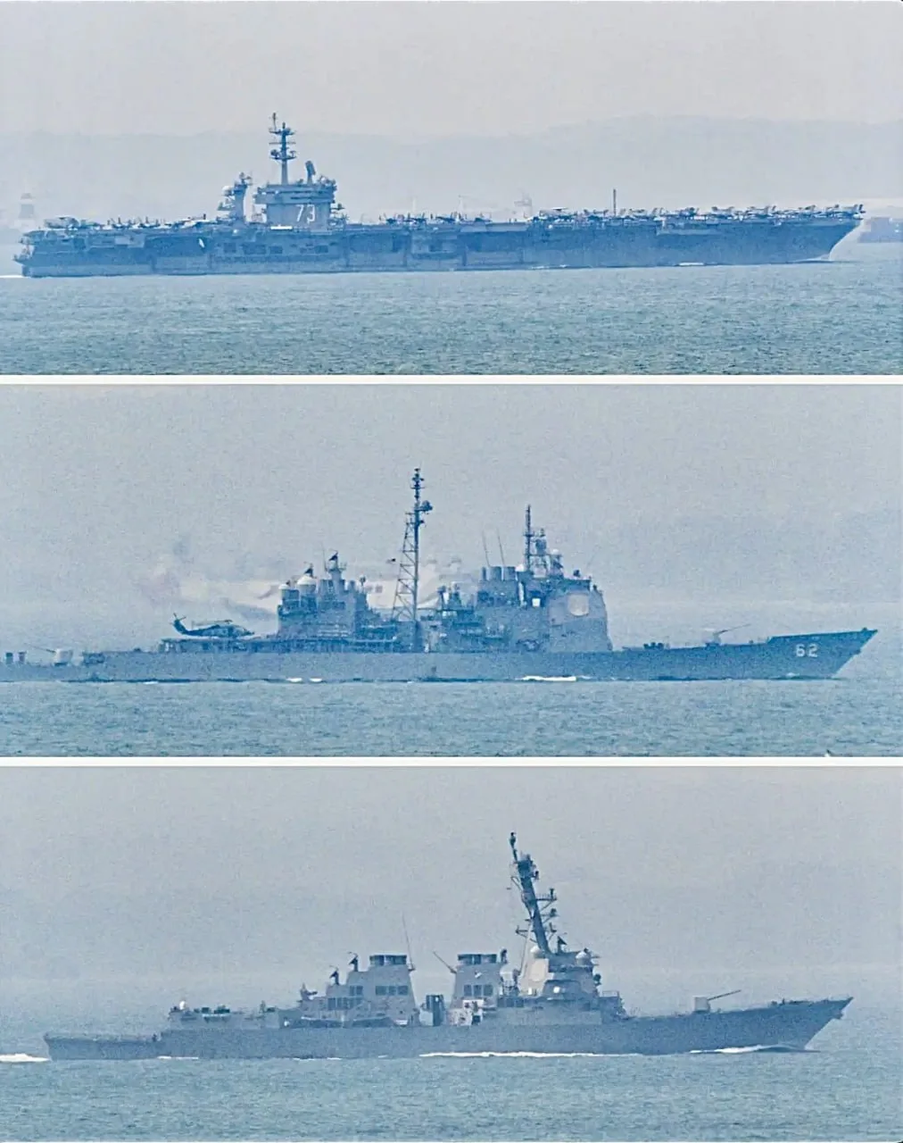 США отправляют авианосец USS George Washington (CVN-73) для замены авианосца USS Abraham Lincoln у побережья Ирана, пишет The Wall Street Journal со ссылкой на американских чиновников