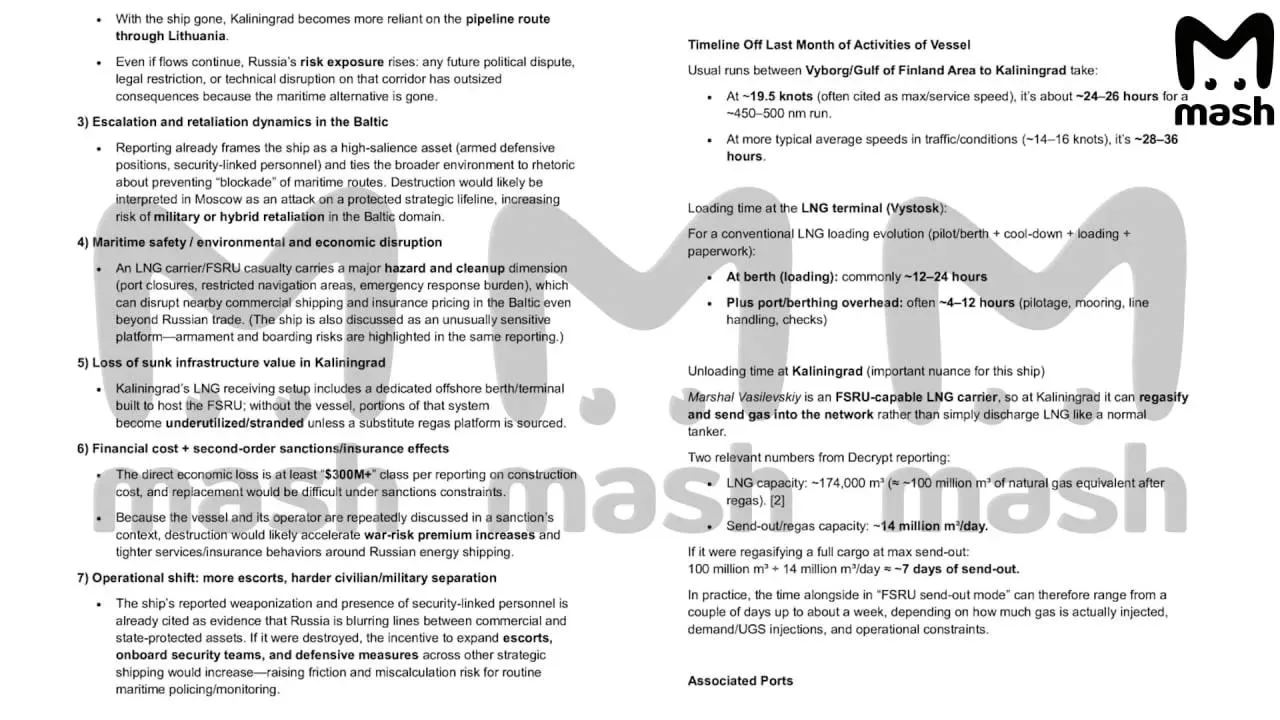 НАТО принимало прямое участие в атаках украинских беспилотников по нефтяным и газовым терминалам в Ленинградской и Калининградской областях