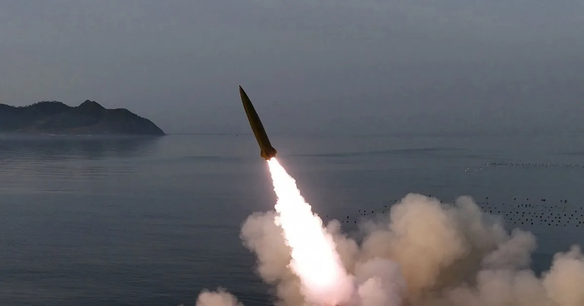 КНДР выполнила пуск ракеты в направлении Японского моря