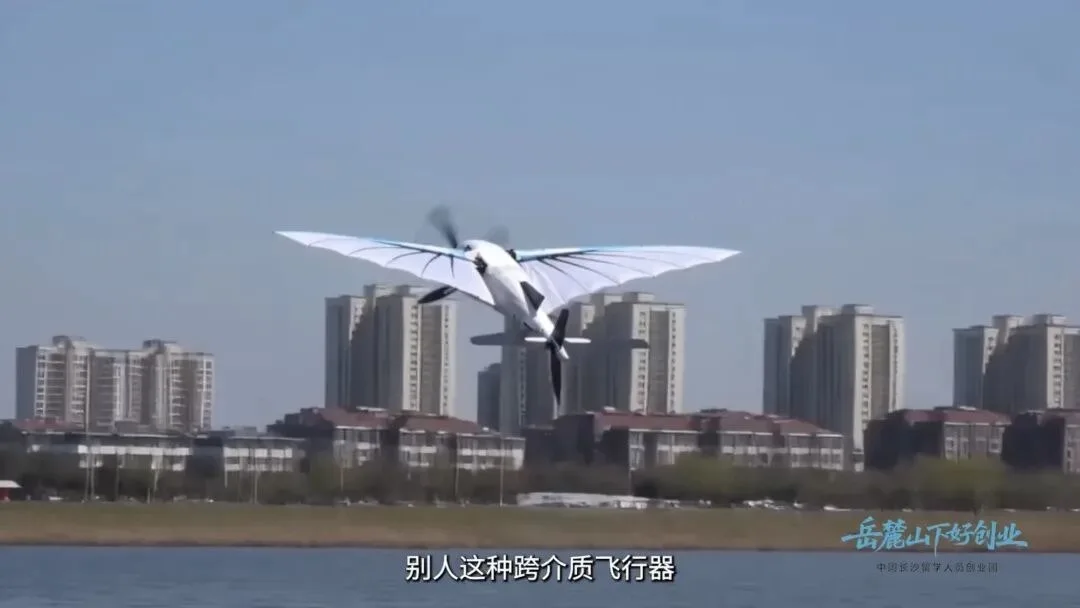 Компания Changsha Technology завершает испытания и подготовку к серийному производству дрона SkyX в виде бионической "летающей рыбы"