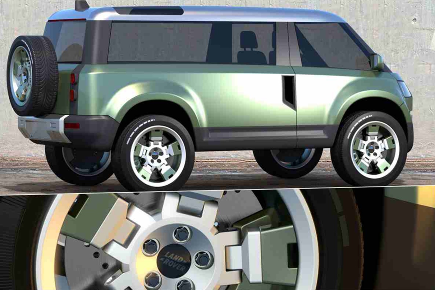 УАЗ-452 в образе Land Rover Defender: каким стал бы легендарный внедорожник сегодня