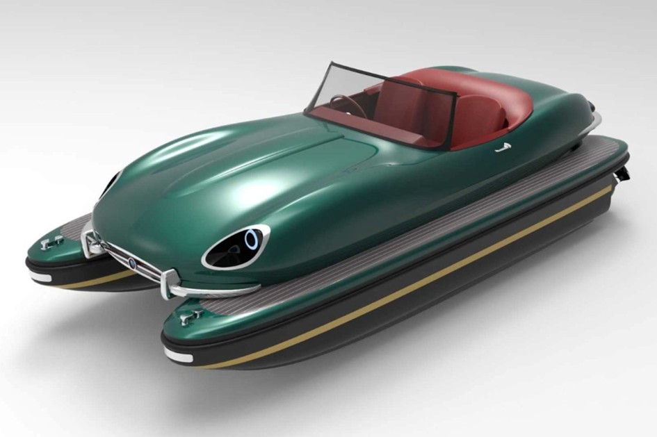 Классика на воде: как Floating Motors превращает ретроавтомобили в электрокатамараны