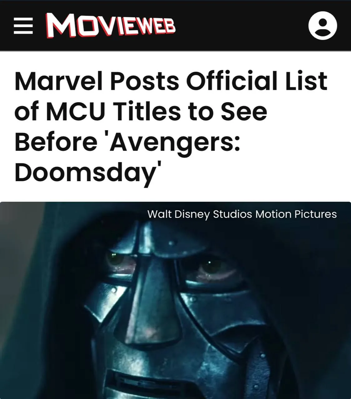 Disney+ официально составил список фильмов, которые нужно обязательно посмотреть перед «Мстителями: Судный день»