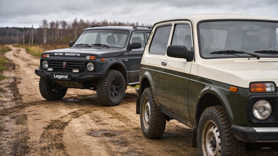 Niva Bronto и Niva Legend: сравнение внедорожных возможностей и цены