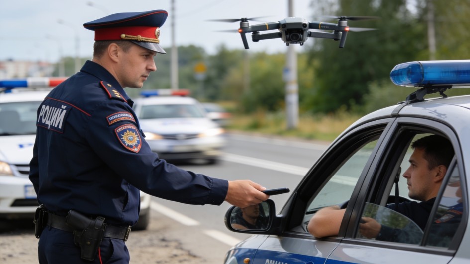 Большинство водителей не поддержали фиксацию нарушений ПДД с помощью дронов
