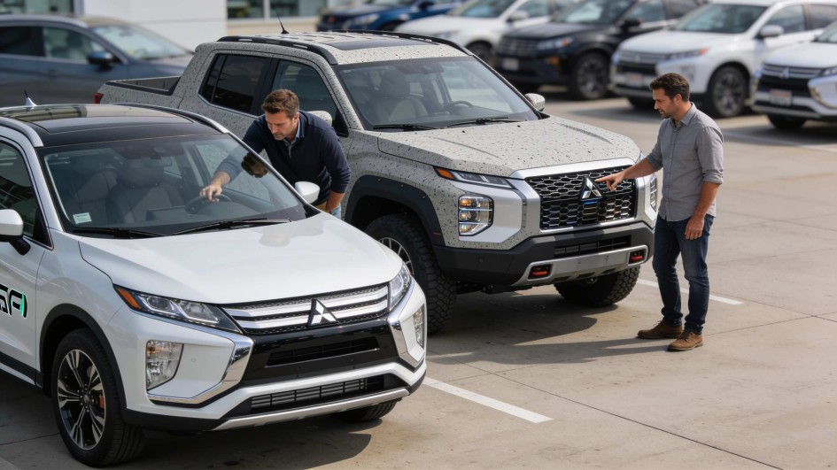 Mitsubishi готовит четыре новые модели для США: электрокар, внедорожник и пикап