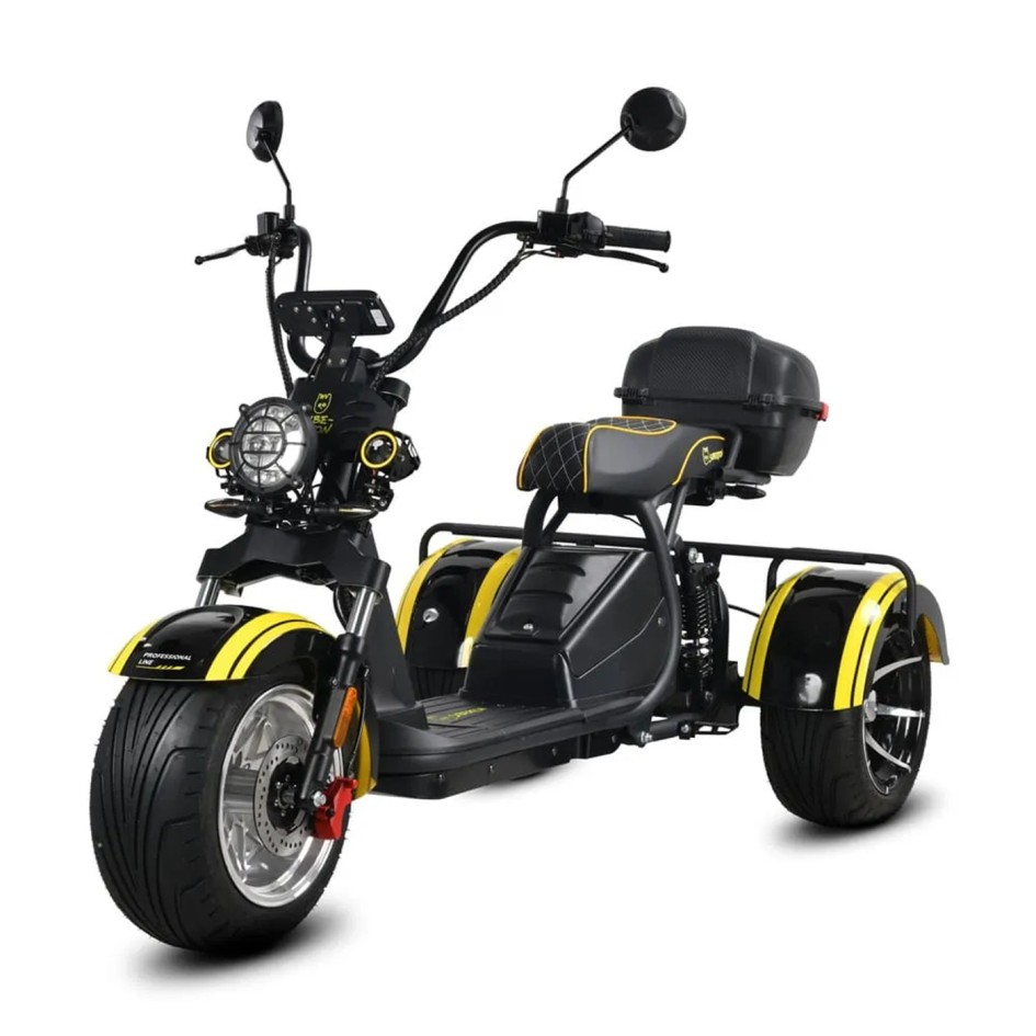 SIBERTON PRO TRIKE MAX 3950W: запас хода 70 км и стальная рама для города и пригорода