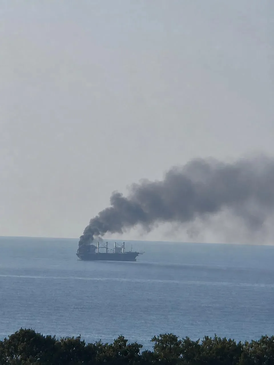 Из Одессы поступают сообщения, что в Черном море российские дроноводы прикурили очередной сухогруз