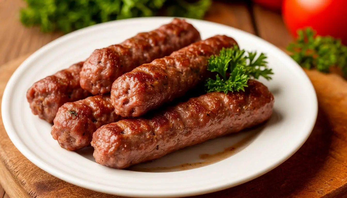 800 граммов мяса и обычная бутылка: домашние чевапчичи, которые не разваливаются и тают во рту