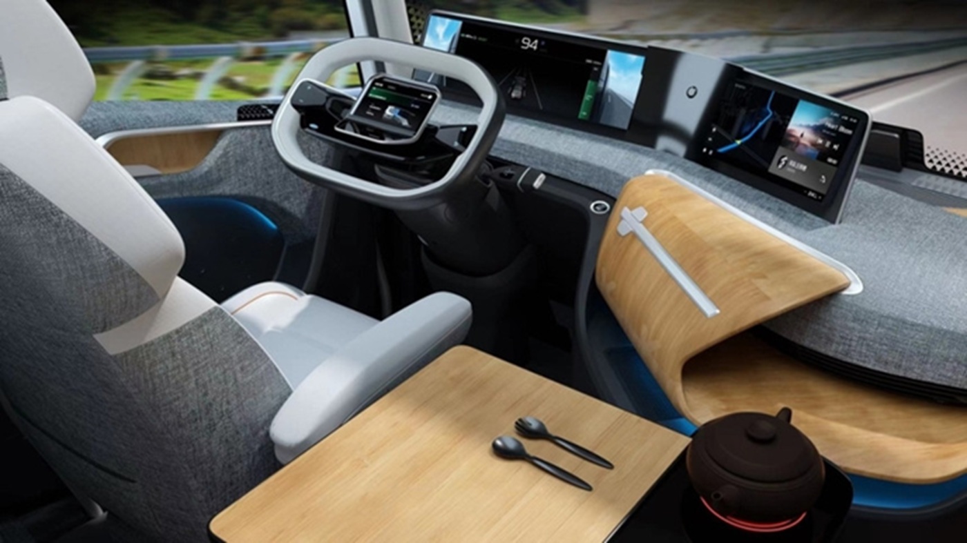Geely Homtruck — электрогрузовик с запасом хода 1100 км и комфортом для водителя