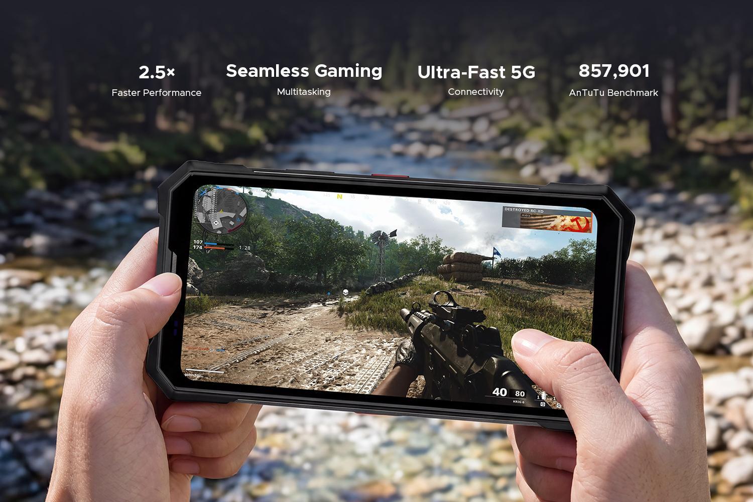 Смартфон Doogee V50 Pro получил два дисплея | DGL.RU