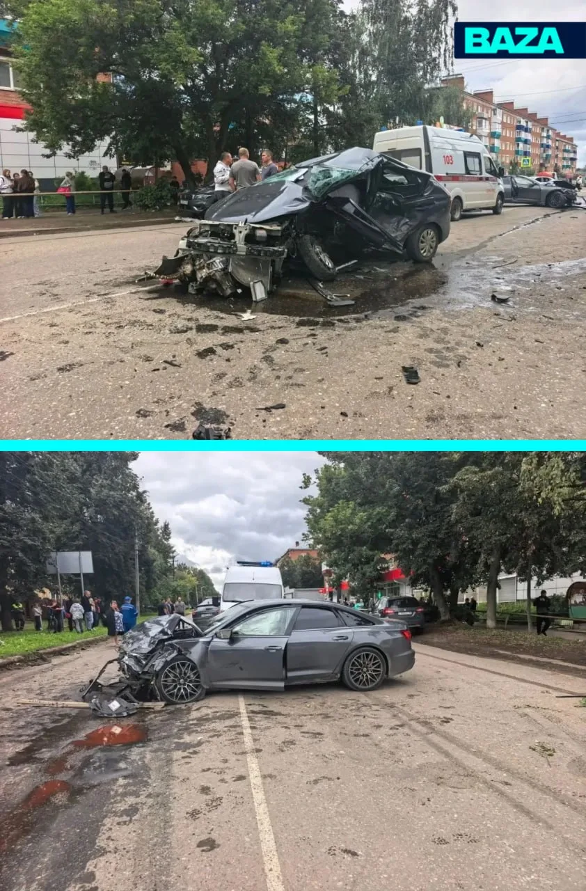 Сын удмуртского депутата на «Ауди» влетел в машину своего бывшего автоинструктора — мужчина погиб на месте