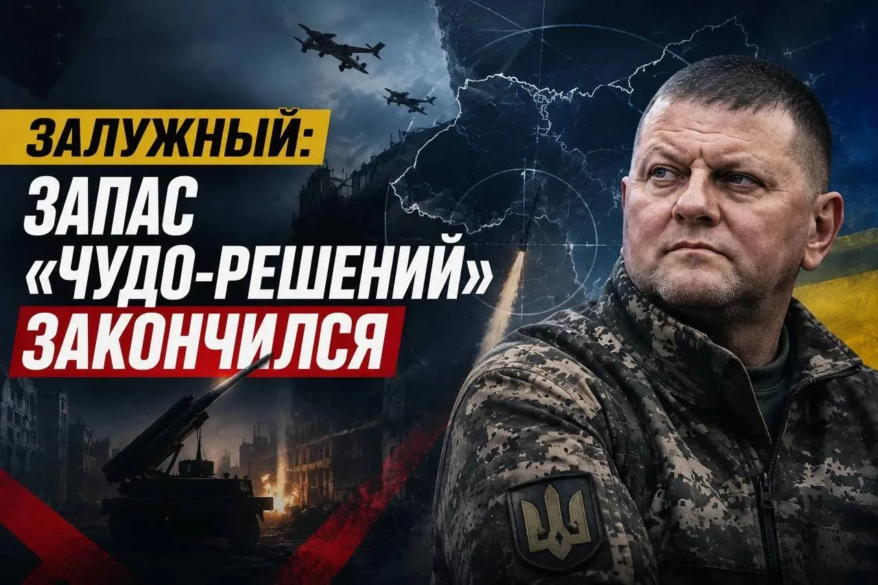 «Запас технологических решений на поле боя закончился для ВСУ» — Залужный