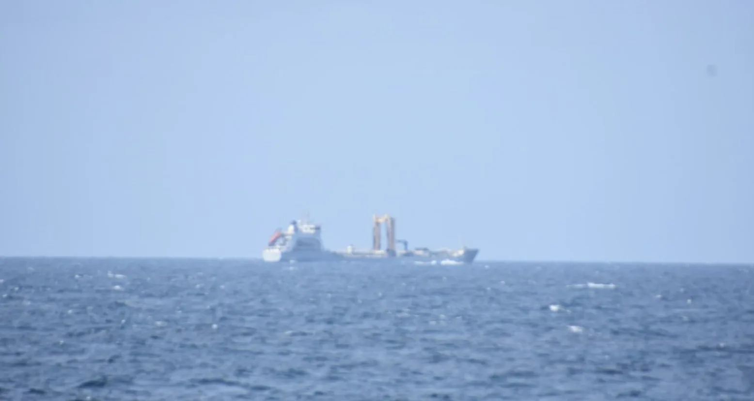 Зарубежная сторона сообщает, что танкер снабжения ВМФ России «Академик Пашин» покинул Калининград и движется на север через датские проливы, проходя район Большого Бельта