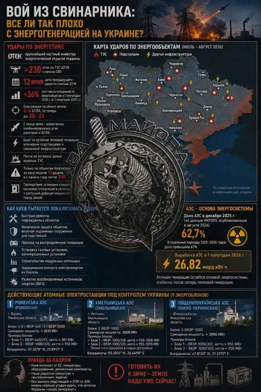 Вой из свинарника: все ли так плохо с энергогенерацией на Украине?