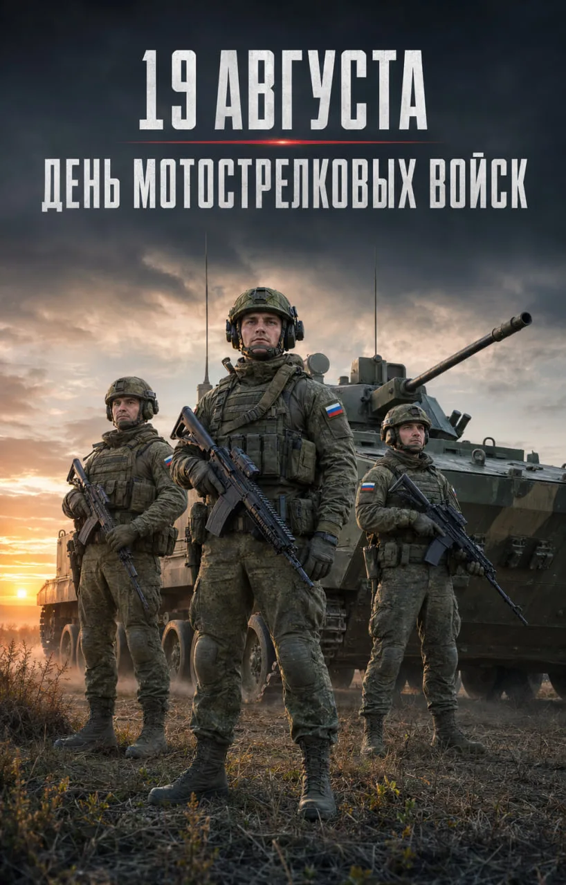 19 августа — День мотострелковых войск