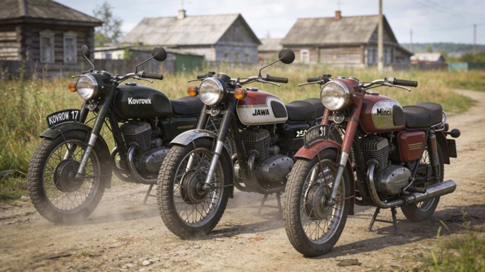 Ковровец-175, Jawa-250 и «Минск» М1М: сравнение надежности в реальных условиях