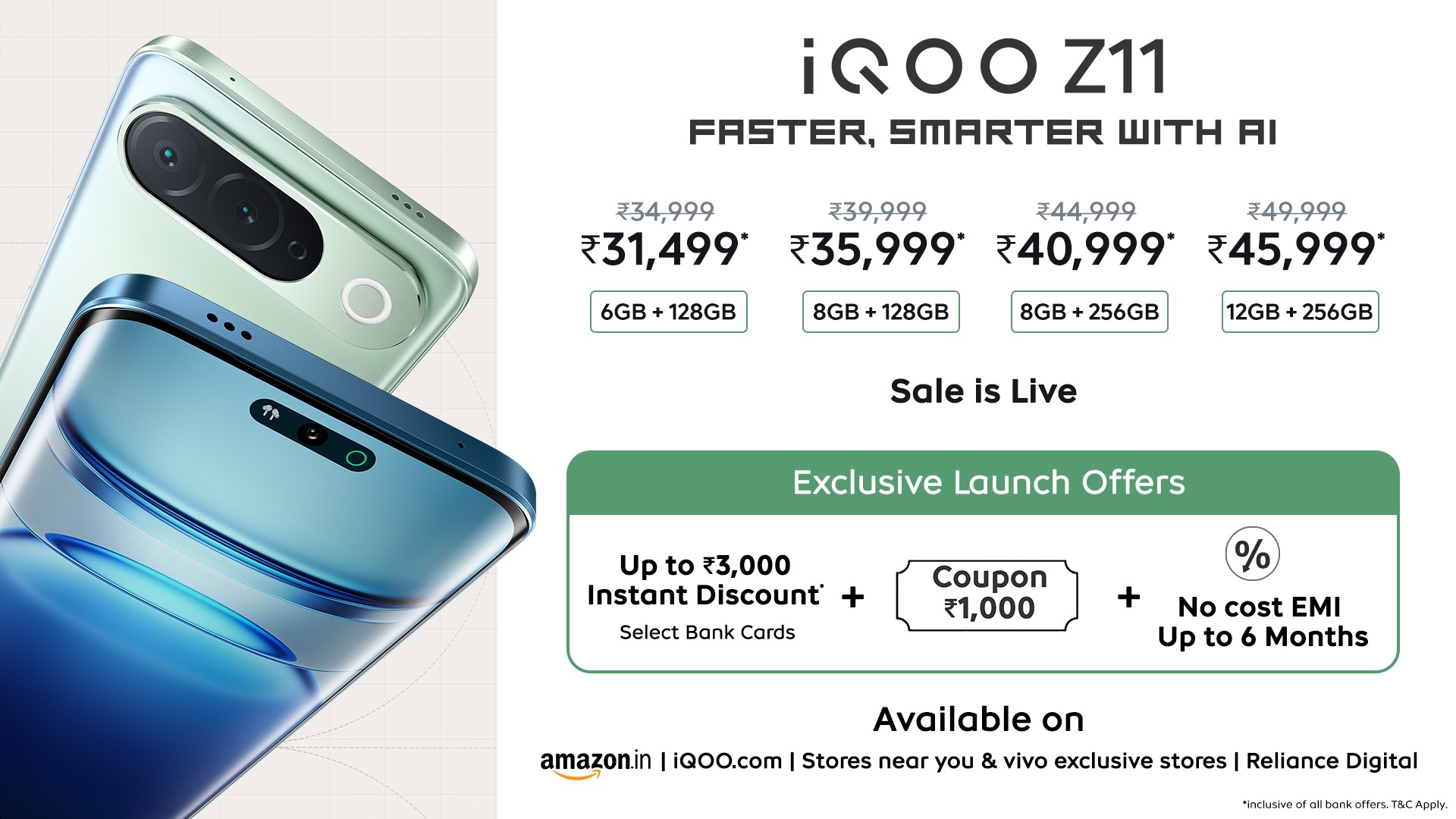 Смартфон iQOO Z11 вышел в открытую продажу | DGL.RU
