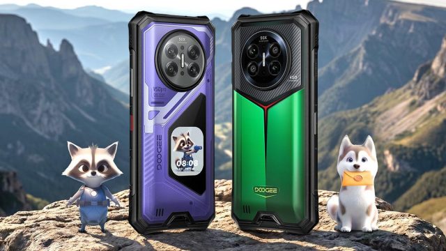 Смартфон Doogee V50 Pro получил два дисплея | DGL.RU