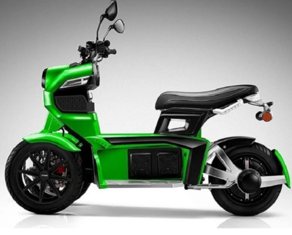 Электроскутер iTank Doohan EV3 Trike 1500W: устойчивость и запас хода для городской среды