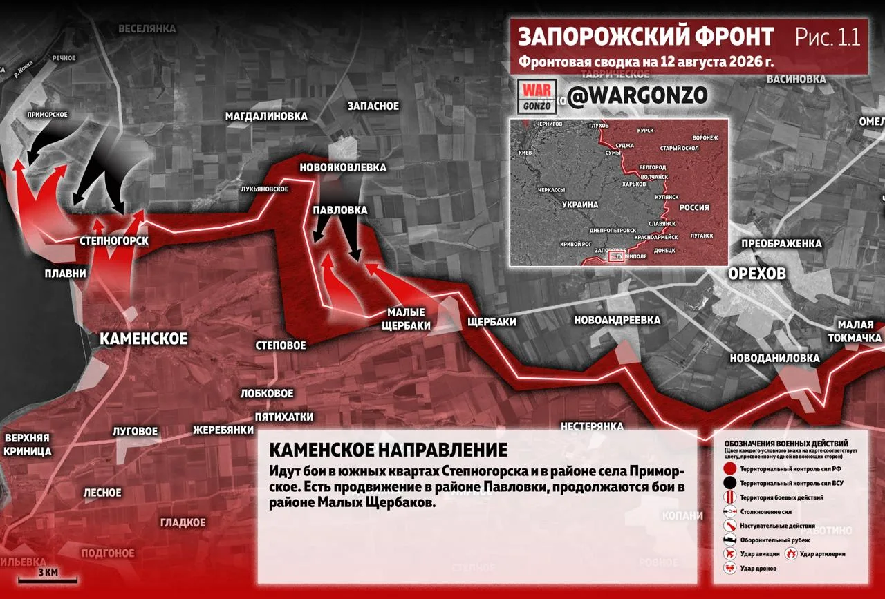 Варгонзо: Фронтовая сводка на утро 12.08.2026