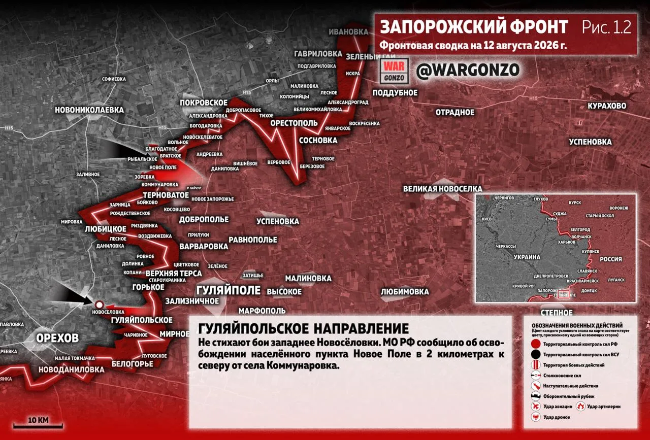 Варгонзо: Фронтовая сводка на утро 12.08.2026