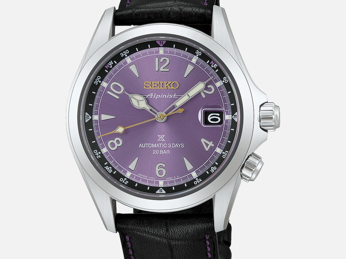 Все модели часов Seiko Edo Purple, выпущенные к 145-летию компании картинка Часы Seiko в цвете Эдо: 6 юбилейных моделей | DGL.RU
