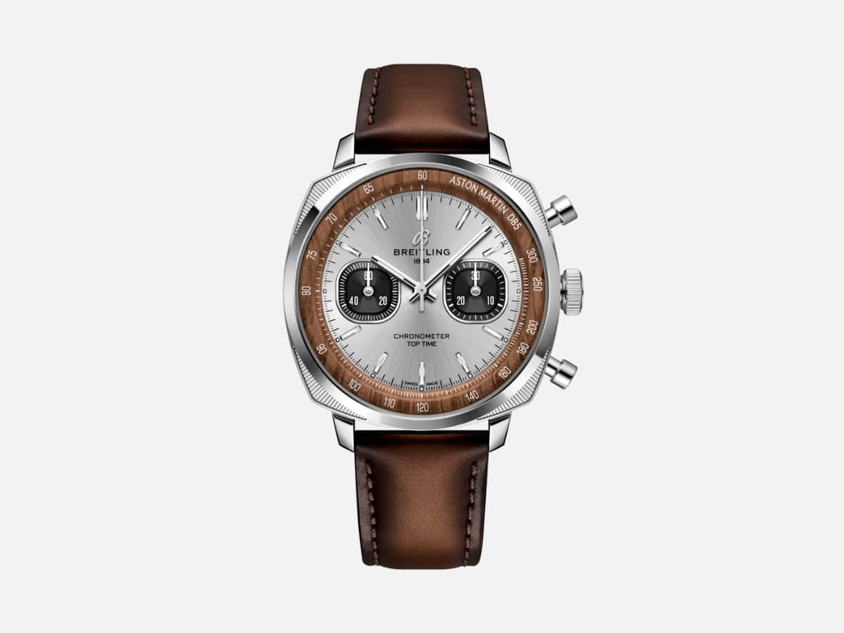 Breitling представила лимитированную коллекцию хронографов Top Time B01 в стиле Aston Martin DB5 картинка Часы Breitling Top Time B01 вышли в серии DB5 | DGL.RU