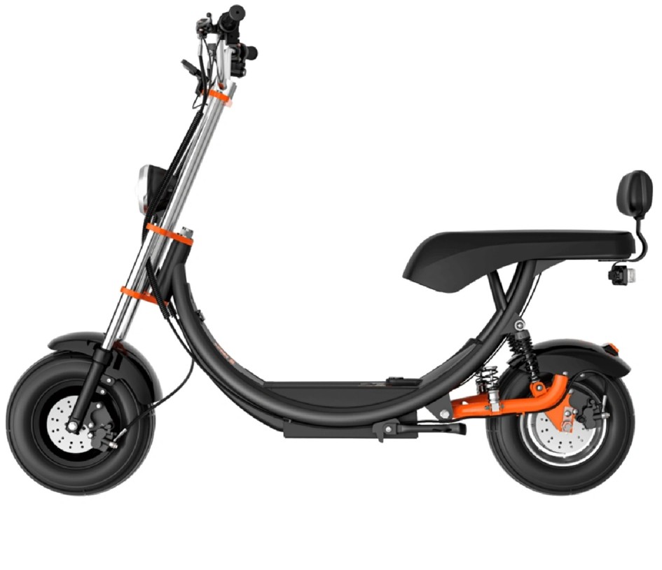 Kugoo Kirin C2 Pro: электроскутер с двойным сиденьем и запасом хода до 50 км