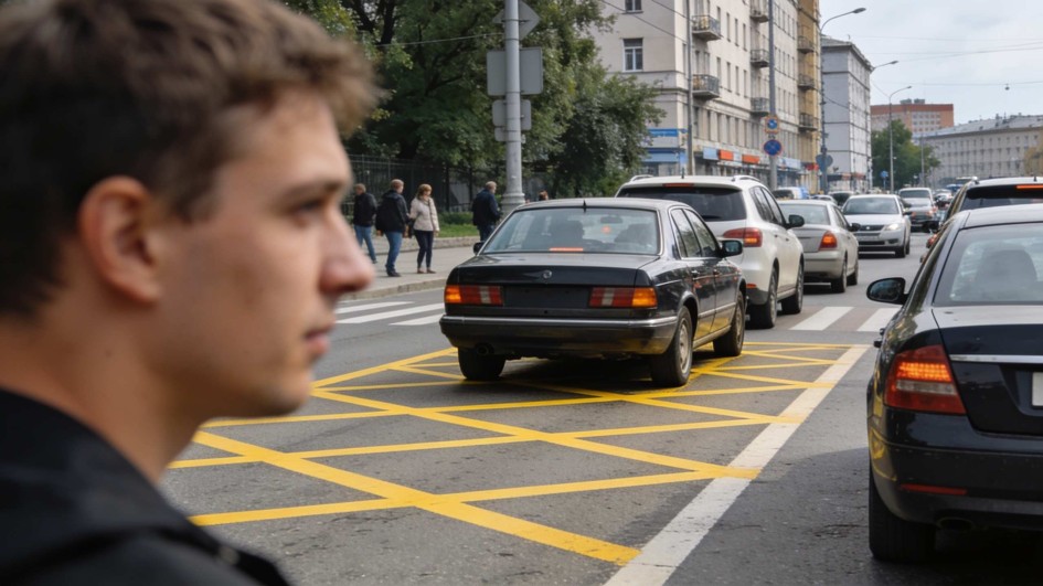 Штраф за выезд на перекресток при заторе: что важно знать водителям в 2026 году