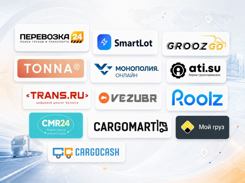 Обзор платформ для грузоперевозок: где искать грузы и транспорт в 2026 году