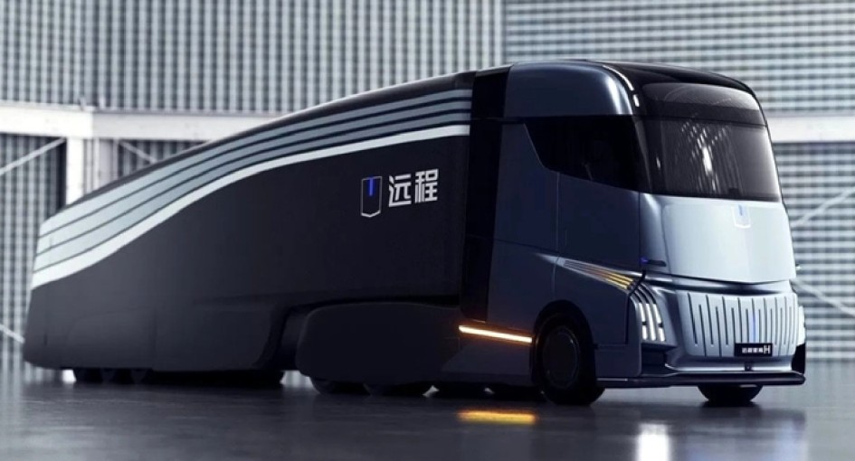 Geely Homtruck: электрогрузовик с запасом хода 1100 км и бытовыми удобствами