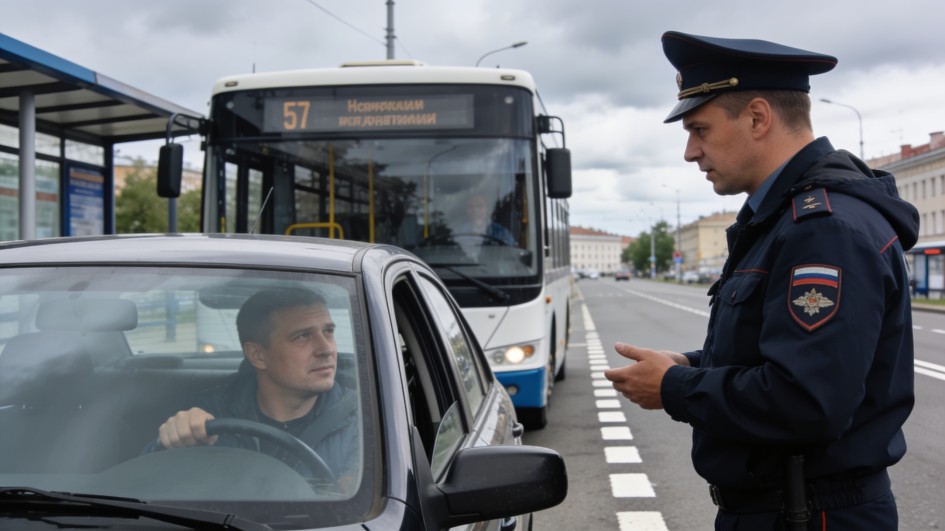 ГИБДД усилила наказание за объезд автобусов на остановках: что грозит водителям