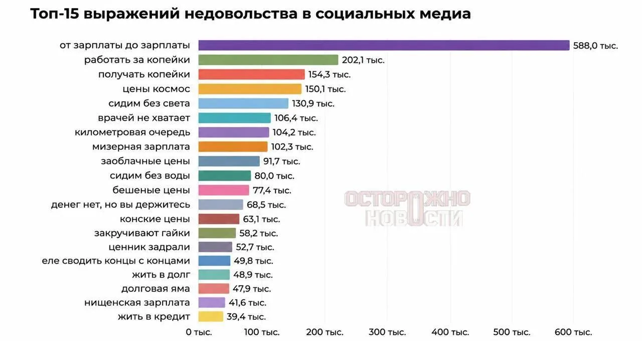 Главной жалобой россиян в 2026 году стали низкие доходы и рост цены — ПрессИндекс