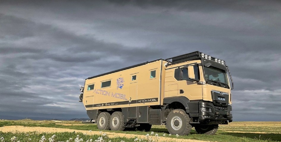 Global XRS 7400 Leopard: роскошный внедорожный дом на колесах с запасом автономности